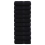 Toallas de invitados SOLUND 10 uds negro 30x50 cm 600 gsm de , Toallas - Ref: Foro24-137424, Precio: 31,34 €, Descuento: %