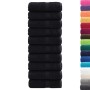 Toallas de invitados SOLUND 10 uds negro 30x50 cm 600 gsm de , Toallas - Ref: Foro24-137424, Precio: 31,34 €, Descuento: %