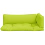 Cojines para sofá de palets 3 unidades tela verde claro de , Cojines para sillas y sofás - Ref: Foro24-360955, Precio: 56,00 ...