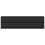 Mueble de TV con LED madera de ingeniería negro 180x34x50 cm de , Muebles TV - Ref: Foro24-3307927, Precio: 188,18 €, Descuen...