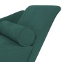 Sofá diván con cojines terciopelo verde oscuro de , Divanes - Ref: Foro24-4007590, Precio: 138,61 €, Descuento: %