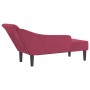 Sofá diván con cojines terciopelo rojo tinto de , Divanes - Ref: Foro24-4007592, Precio: 168,50 €, Descuento: %