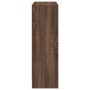 Estantería de madera de ingeniería marrón roble 80x24x76 cm de , Librerías y estanterías - Ref: Foro24-857832, Precio: 41,93 ...