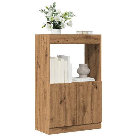 Aparador de madera de ingeniería roble artisian 63x33x180 cm | Foro24.es | Tu tienda online para hogar, jardín y más Foro24.es