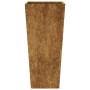 Jardineras de jardín 2 uds 35x35x75 cm Acero oxidado de , Maceteros y jardineras - Ref: Foro24-851093, Precio: 93,46 €, Descu...