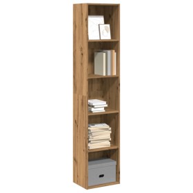 Estantería de madera de ingeniería roble artisian 40x30x189 cm de , Librerías y estanterías - Ref: Foro24-857893, Precio: 84,...