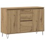 Aparador de madera de ingeniería roble artisan 104x35x70 cm de , Aparadores - Ref: Foro24-857267, Precio: 115,77 €, Descuento: %