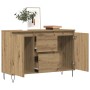 Aparador de madera de ingeniería roble artisan 104x35x70 cm de , Aparadores - Ref: Foro24-857267, Precio: 115,77 €, Descuento: %
