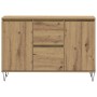 Aparador de madera de ingeniería roble artisan 104x35x70 cm de , Aparadores - Ref: Foro24-857267, Precio: 115,77 €, Descuento: %
