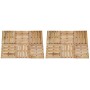 Baldosas de porche 12 unidades madera marrón 50x50 cm en Materiales de construcción | Comprar online en Foru.es