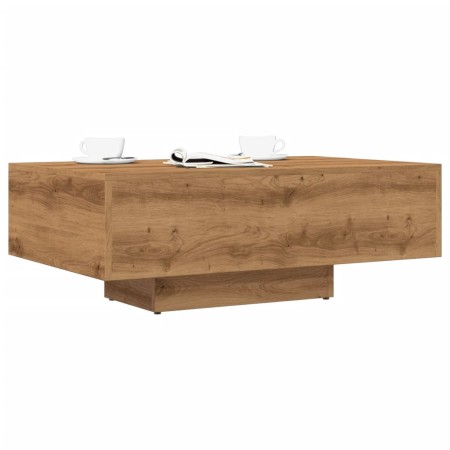 Mesa de centro madera ingeniería roble artisan 85x55x31 cm de , Mesas de centro - Ref: Foro24-856403, Precio: 71,00 €, Descue...