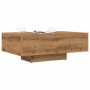 Mesa de centro madera ingeniería roble artisan 85x55x31 cm de , Mesas de centro - Ref: Foro24-856403, Precio: 71,00 €, Descue...