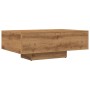Mesa de centro madera ingeniería roble artisan 85x55x31 cm de , Mesas de centro - Ref: Foro24-856403, Precio: 71,00 €, Descue...