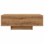 Mesa de centro madera ingeniería roble artisan 85x55x31 cm de , Mesas de centro - Ref: Foro24-856403, Precio: 71,00 €, Descue...