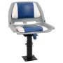 Asiento de barco con pedestal altura ajustable 360° giratorio de , Embarcaciones - Ref: Foro24-3294953, Precio: 128,76 €, Des...