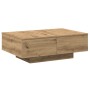 Mesa de centro madera de ingeniería roble artisan 90x60x31 cm de , Mesas de centro - Ref: Foro24-856571, Precio: 133,77 €, De...