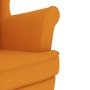 Silla mecedora de tela amarillo oscuro 74x90x102 cm | Foro24.es | Tu tienda online para hogar, jardín y más Foro24.es
