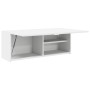 Mueble de pared de baño madera ingeniería blanco 80x25x30 cm de , Tocadores de baño - Ref: Foro24-860076, Precio: 56,91 €, De...