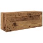 Mueble de pared baño madera ingeniería envejecida 80x25x30 cm de , Tocadores de baño - Ref: Foro24-860083, Precio: 55,30 €, D...