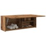 Mueble de pared baño madera ingeniería envejecida 80x25x30 cm de , Tocadores de baño - Ref: Foro24-860083, Precio: 55,30 €, D...