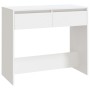 Mesa consola de madera contrachapada blanco 89x41x76,5 cm de vidaXL, Mesas auxiliares - Ref: Foro24-809566, Precio: 59,11 €, ...