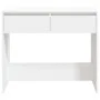 Konsolentisch weiß Sperrholz 89x41x76,5 cm von vidaXL, Seitentische - Ref: Foro24-809566, Preis: 59,05 €, Rabatt: %