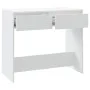 Mesa consola de madera contrachapada blanco 89x41x76,5 cm de vidaXL, Mesas auxiliares - Ref: Foro24-809566, Precio: 59,05 €, ...