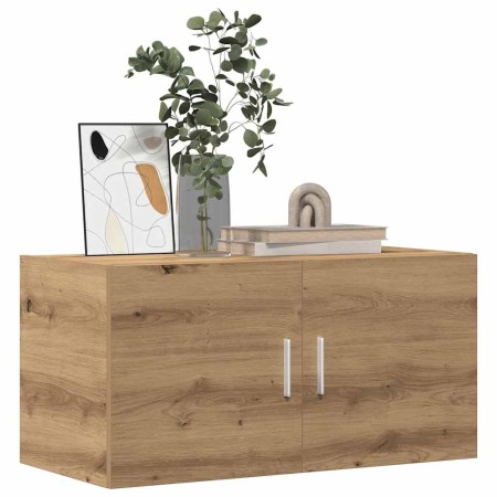 Armario de pared madera de ingeniería roble artisan 80x39x40 cm de , Estantes y estanterías - Ref: Foro24-856029, Precio: 76,...