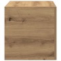 Armario de pared madera de ingeniería roble artisan 80x39x40 cm de , Estantes y estanterías - Ref: Foro24-856029, Precio: 76,...