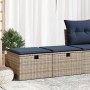 Set sofás jardín y cojines 2 pzas ratán sintético acacia gris | Foro24.es | Tu tienda online para hogar, jardín y más Foro24.es