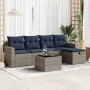 Set de muebles de jardín 6 pzas y cojines ratán sintético gris de , Conjuntos de jardín - Ref: Foro24-3325377, Precio: 406,17...
