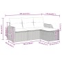 Set de sofás de jardín 4 pzas y cojines ratán sintético marrón | Foro24.es | Tu tienda online para hogar, jardín y más Foro24.es