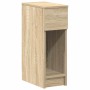 Mesillas de noche con cajón 2 uds roble Sonoma 20x36x60 cm de , Mesitas de noche - Ref: Foro24-858700, Precio: 75,23 €, Descu...