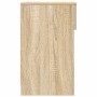 Mesillas de noche con cajón 2 uds roble Sonoma 20x36x60 cm de , Mesitas de noche - Ref: Foro24-858700, Precio: 75,23 €, Descu...