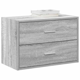 Armario con 2 cajones gris sonoma 60x31x40 cm de , Cajoneras - Ref: Foro24-858831, Precio: 58,56 €, Descuento: %