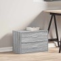 Armario con 2 cajones gris sonoma 60x31x40 cm de , Cajoneras - Ref: Foro24-858831, Precio: 58,56 €, Descuento: %