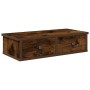 Estante de pared con cajones de madera contrachapada blanco de , Estantes y estanterías - Ref: Foro24-859945, Precio: 46,04 €...