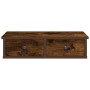Estante de pared con cajones de madera contrachapada blanco de , Estantes y estanterías - Ref: Foro24-859945, Precio: 46,04 €...