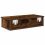 Estante de pared con cajones de madera contrachapada blanco de , Estantes y estanterías - Ref: Foro24-859945, Precio: 46,04 €...