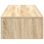 Estante de pared con cajones madera contrachapada roble sonoma de , Estantes y estanterías - Ref: Foro24-859970, Precio: 54,6...