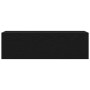 Mueble de pared de baño madera ingeniería negro 100x25x30 cm de , Tocadores de baño - Ref: Foro24-860095, Precio: 63,02 €, De...