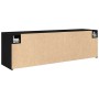 Mueble de pared de baño madera ingeniería negro 100x25x30 cm de , Tocadores de baño - Ref: Foro24-860095, Precio: 63,02 €, De...