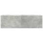 Mueble pared baño madera ingeniería gris hormigón 100x25x30cm de , Tocadores de baño - Ref: Foro24-860097, Precio: 52,55 €, D...