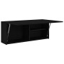 Mueble de pared de baño madera ingeniería negro 100x25x40 cm de , Tocadores de baño - Ref: Foro24-860104, Precio: 71,27 €, De...
