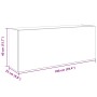 Mueble de pared baño madera ingeniería envejecida 100x25x40 cm de , Tocadores de baño - Ref: Foro24-860110, Precio: 70,47 €, ...