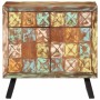 Cómoda de madera maciza reciclada multicolor 70x35x70 cm de , Aparadores - Ref: Foro24-358186, Precio: 261,88 €, Descuento: -5%%