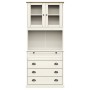 Aparador alto VIGO madera maciza de pino blanco 80x40x176 cm de , Aparadores - Ref: Foro24-3200584, Precio: 331,69 €, Descuen...
