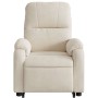 Sillón eléctrico reclinable elevable tela microfibra beige de , Sillones - Ref: Foro24-3204948, Precio: 345,54 €, Descuento: %