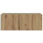 Muebles de TV de pared 3 uds madera ingeniería roble artesanal de , Muebles TV - Ref: Foro24-3328964, Precio: 149,21 €, Descu...