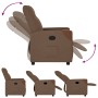 Sillón reclinable de tela marrón | Foro24.es | Tu tienda online para hogar, jardín y más Foro24.es